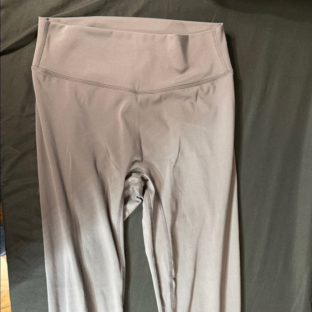 High-Rise Gray Active Leggings